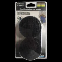 Cartouche filtrante pour demi-masque produit chimique
